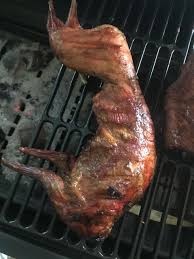 Slow Smoked Rabbit Meat Smoked Rabbit Recipe Rabbit Food Smoked Food Recipes