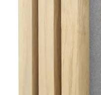 Sample - Slat Wall Panel | Natural Gray Oak