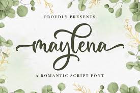 Download the ambassador script swashes font for mac or windows in opentype, truetype or postscript format. Maylena A Romantic Script Font 763531 Calligraphy Font Bundles