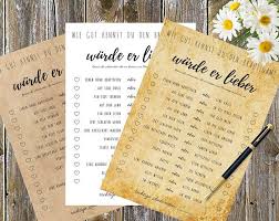 Hochzeitsspiel Wurde Er Sie Lieber Etsy Printable Wedding Games Fun Wedding Games Wedding Games