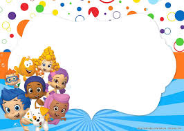 Photoadking's blank invitation templates give wings to your imagination. Free Printable Bubble Guppies Birthday Invitation Templates Download Hundreds Free Printable Birthday Invitation Templates