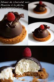 Domes Of Dark Chocolate Peach Mousse And Speculoos Scene Cooking Ramadan Des Ramadan Blog Desserts Fun Desserts Dessert Recipes