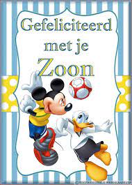 Van Harte Gefeliciteerd Met De Verjaardag Van Je Zoon