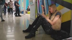  The Black Boots Of Maya Matlin Olivia Scriven In Degrassi The Next Class S03e02 Spotern