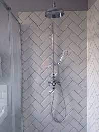 Get free shipping on qualified bathroom, herringbone tile or buy online pick up in store today in the flooring department. Herringbone Metro Tiles Herringbone Metro Subwaytiles Tiles Beveled Subway Tile Bathroom Traditional Bathroom Tile Bathroom