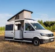 VW Crafter Camper con techo elevable - Bimbos Van