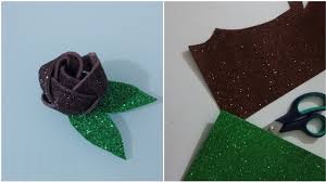 ورد بالفوم لتزيين توكات الشعر Youtube Make It Yourself Need This Blog