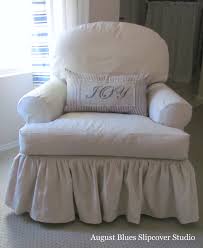 Shabby Chic Slipcovers For Loveseats Lovely Antique Rocking Chair With A Dropcloth Slipcover And Those Slipcovers For Chairs Slipcovers Furniture Slipcovers