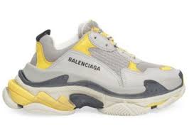 Balenciaga Triple S Grey Yellow W