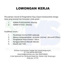 Sekilas mengenai pt mass rapid transit jakarta (mrt jakarta). Lowongan Kerja Sma Smk Di Pt Tiga Mitra Sentosa Medan Februari 2021 Lowongan Kerja Medan Terbaru Tahun 2021