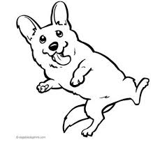 Coloring Pages Endearing Corgi Coloring Pages Pembroke Welsh Dog Coloring Page Dog Pictures To Color Dog Caricature