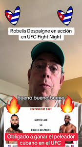 ¡El cubano Robelis Despaigne obligago a ganar en UFC! El Big Boy UFC  regresa al octágono tras su derrota. #Ufc #ufc_mma_sport #ufcfighter  #ufcfightnight #robelisdespaigne #Cuba #cubanosporelmundo