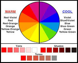 Warm Cool Tint Tone Shade Warm And Cool Colors Color Wheel Summer Color Palettes