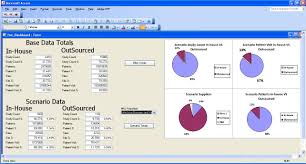 ms access 2003 create a pie chart based on data in a form