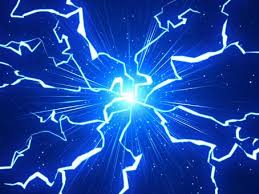 Free Vectors | Blue thunder background