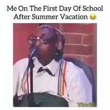 No, it's not a spring thunderstorm — it's the first day of summer vacation! Me On The First Day Of School After Summer Vacation C Ifunny