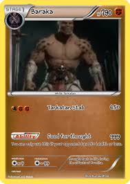 Well now you can with the pokemon card maker app. Made An Mk11 Pokemon Card On An App I Have Should I Continue Mortalkombat