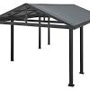 It has base dimensions of 3.55m by 4.51m and a height clearance of. 1