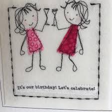 Birthday Wishes For Twins Sisters Friend Celebration Twin Birthday Card My Twin Sister Birthday Card Etsy Sister Birthday Card Birthday Wishes For Twins Birthday Cards