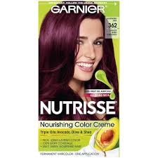 Burgundy is an excellent conditioner and works on any hair. Nutrisse Color Creme Darkest Berry Burgundy Hair Color Garnier