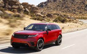 Download Wallpapers 4k Range Rover Velar R Dynamic Road 2018 Cars Red Velar Suvs Range Rover Besthqwallpapers Com Range Rover Range Rover Sport Land Rover