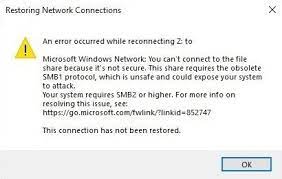 The client must set this to 0, and the server must ignore it on receipt. Your System Requires Smb2 Or Higher Error On Windows 11 10