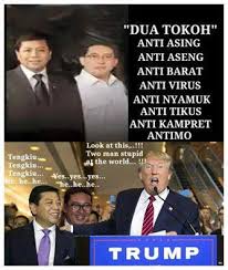 Pasca ketua dpr ri, setyo novanto dan wakil ketua dpr ri, fadli zon menghadiri pengambilan sumpah setia kandidat presiden as, donald trump kepada partai republik di trump tower, new york, amerika serikat, kamis atau jumat (4/9) wib. Meme Lucu Fadli Zon Dan Setya Novanto Hadiri Kampanye Donald Trump Page 39 Kaskus