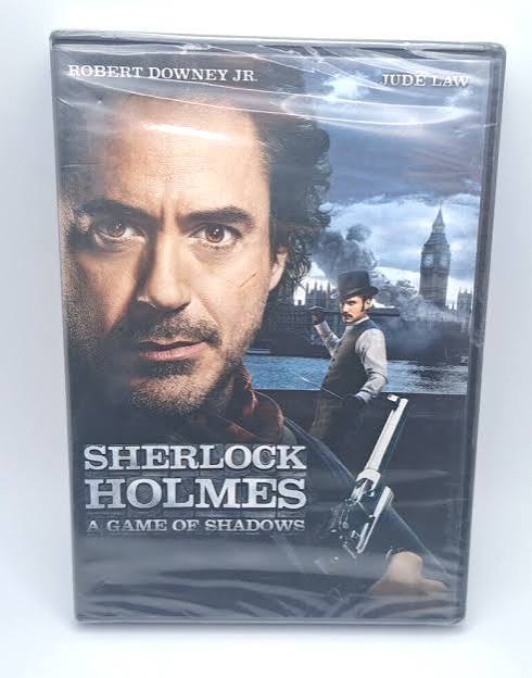 Sherlock Holmes: A Game of Shadows (DVD, 2012) Robert Downey Jr Jude Law NEW