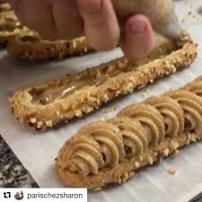 Repost Parischezsharon Get Repost Bakelikeapro Visiting The Labs Of The Patisseries Is My Favorite Thing Watching A Eclairs Desserts Dessert Recipes