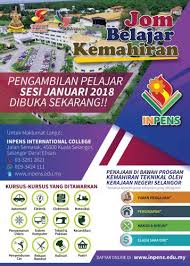 Is a malaysian professional football club based in the city of shah alam. Pengajian Kemahiran Di Inpens Januari 2018 Selangorkini