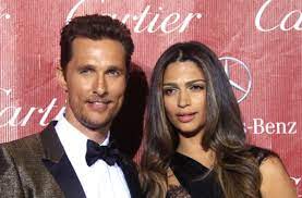 List of matthew mcconaughey loves, ex girlfriends; Matthew Mcconaughey Links Mit Seiner Frau Camila Alves Stuttgarter Nachrichten