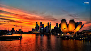 The Artscience Museum Singapore Sunset City Singapore Tour Singapore Tour Package