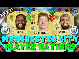Lukas nmecha is a german professional football player who best plays at the striker position for the rsc anderlecht in the pro. Fifa 21 Manchester City Player Ratings Ft De Bruyne Aguero Sterling Youtube
