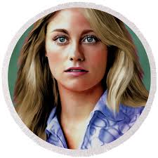 Cybill Shepherd illustration -b1 Poster by Retro Movie Posters