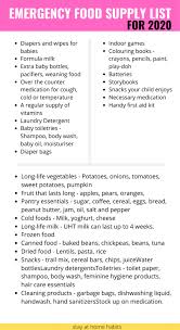36 Safety Epidemic Bags Storage In 2020 Food Supply List Emergency Food Supply Emergency Food