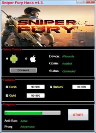 Latest Sniper Fury Hack 2018 Updated Generator For Android And Ios Get Unlimited Free Cash Gold Rubies And Refill Energy No Survey Sniper Fury Tool Hacks