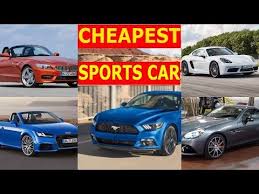 In india, owning a sports car makes more sense than a supercar. Top 5 Cheapest Sports Cars In India 2018 Youtube
