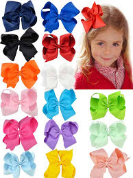 Diy origami paper bow is a fun craft for girls. Coxeer Coxeer 15pcs Baby Hair Bows Cute Lovely Ribbon Bow Clip Hair Bow Set Perfect Birthday Gift For Kids Baby Girls Walmart Com Walmart Com