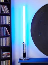 Star Wars Luke Skywalker Lightsaber Desk Lamp Blue Led Desktop Light Disenos De Unas Centos