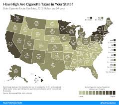 How High Are Cigarette Tax Rates In Your State Tax Foundation
