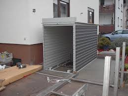 Motorradgarage Kleingarage Mit Metallrollo Von Agur Trailer Neu Motorradgarage Kleine Garage Motorrad