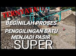 Check spelling or type a new query. Cara Kerja Mesin Penggilingan Batu Menjadi Pasir Youtube