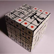 Solve the white face of the rubik's cube. Blank Magic Cube Getdigital