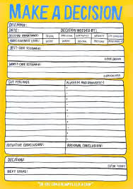 Make A Decision Counseling Coping Skills Counseling Resources