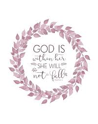 With themes such as pretty floral artwork, nursery, animal, bird, peonies, peony rose, hamptons wall art prints and many more, this collection of feminine wall art will make any room instantly pretty. God Is Within Her Pink Painting By Wall Art Prints