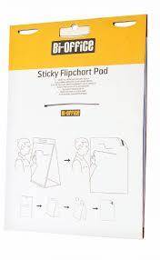 Pack Of 6 Tabletop Self Stick A1 Flipchart Pads 20 Sheets