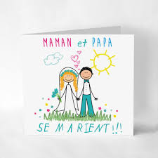 Mariage, naissance, baptême ou encore communion, découvrez une collection de faire part qui séduira chacun d'entre vous. Faire Part Mariage Humour Maman Et Papa Se Marient Printbyz