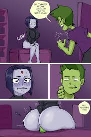 Raven Short Porn comic, Rule 34 comic, Cartoon porn comic - GOLDENCOMICS