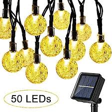 Solar Lichterkette Aussen Tomshine 50er Solar Lichterkette Aussen Mit Led Kugel Wasserdicht Warmweiss 5 6 Me In 2020 Solar Lichterkette Lichterkette Aussen Lichterkette