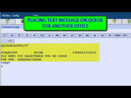 033 Amadeus Queues شرح كيفية للتعامل مع صناديق التذكير Flv Youtube